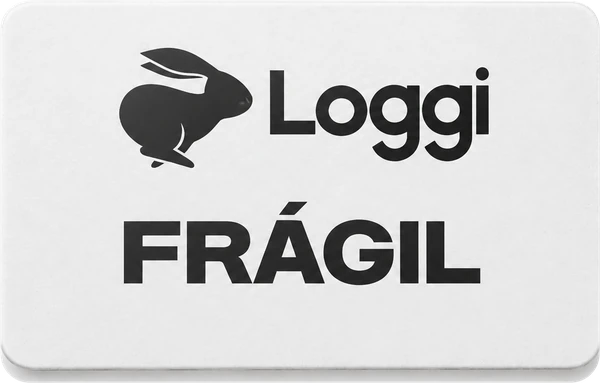 SGo Print com etiqueta Frágil da Loggi